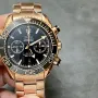 Omega Seamaster Planet Ocean 600M 215.63.46.51.01.001 Replica - Schwarzes Zifferblatt Rosegold
