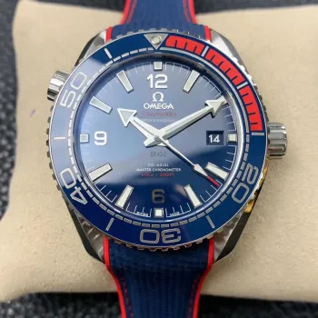 Omega Seamaster Planet Ocean PyeongChang 2018 522.32.44.21.03.001 Replica - Blaues Zifferblatt