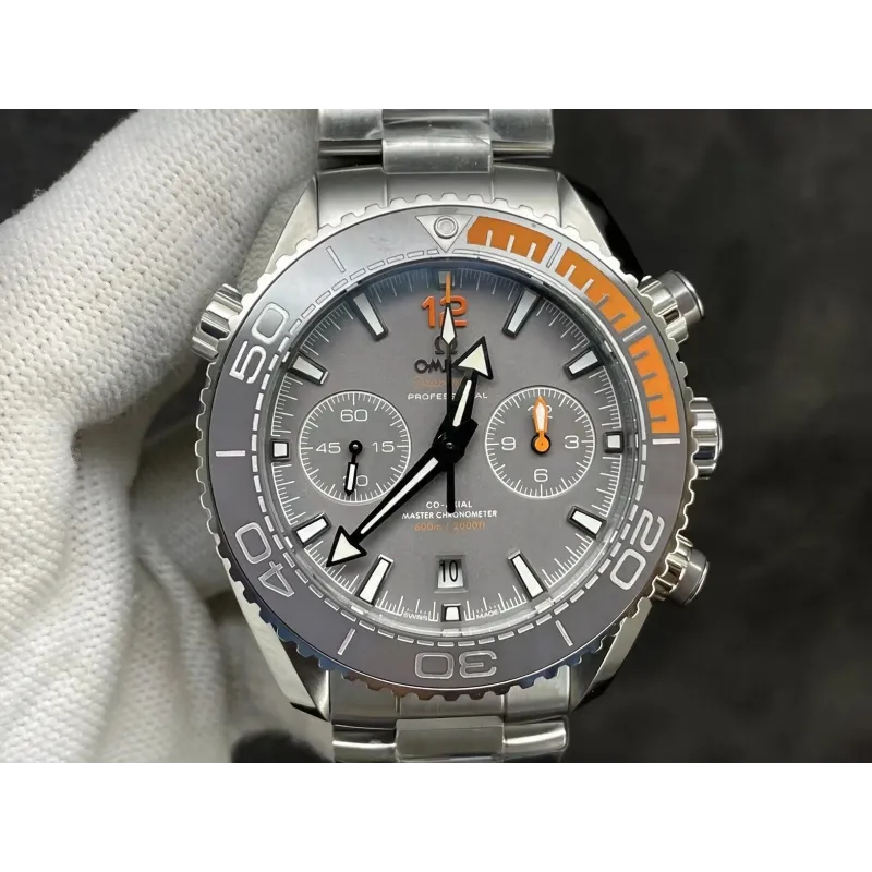 Omega Seamaster Planet Ocean 600M Chronograph 215.90.46.51.99.001 Replica - Graues Zifferblatt
