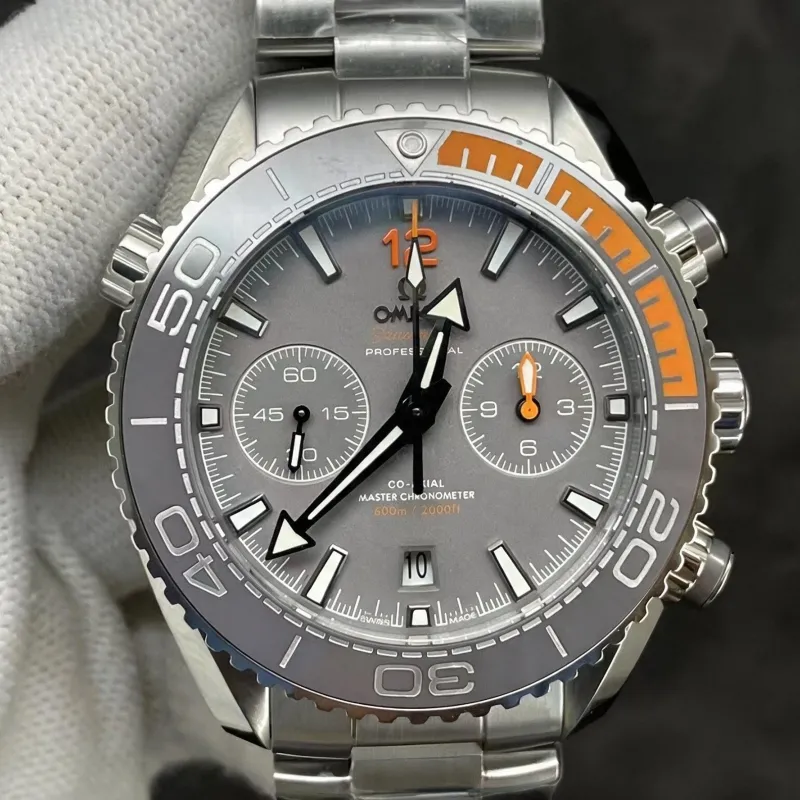 Omega Seamaster Planet Ocean 600M Chronograph 215.90.46.51.99.001 Replica - Graues Zifferblatt