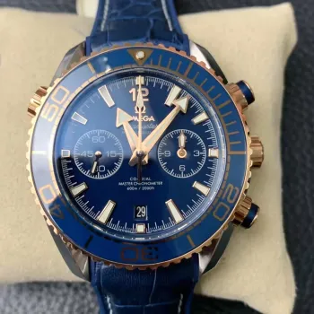 Omega Seamaster Planet Ocean 600M Chronograph 215.23.46.51.03.001 Replica - Blaues Zifferblatt