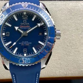 Omega Seamaster Planet Ocean 600M 215.30.44.21.03.001 Replica - Blaues Zifferblatt Edelstahl