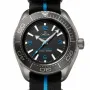Omega Seamaster 215.92.46.21.01.001 Replica - Schwarzes Zifferblatt Geriffelte Luenette