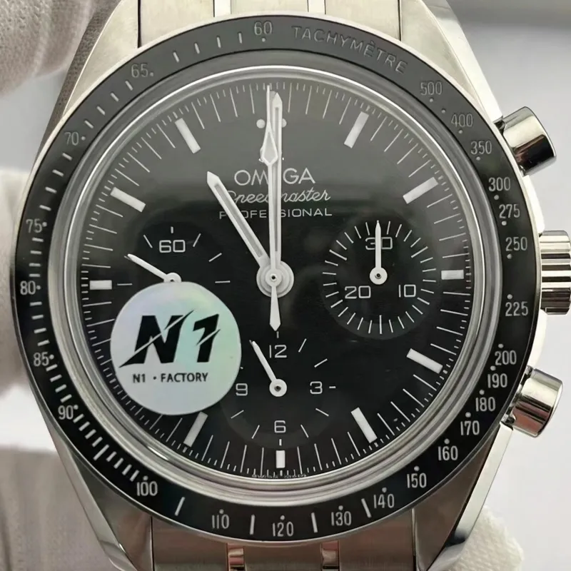 Omega Speedmaster Moonwatch Professional 310.30.42.50.01.001 Replica - Schwarzes Zifferblatt Edelstahl