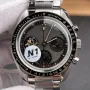 Omega Speedmaster Moonwatch Apollo 11 50th Anniversary 310.20.42.50.01.001 Replica - Schwarzes Zifferblatt Bicolor