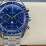 Omega Speedmaster Moonwatch 304.30.44.52.03.001 Replica - Blaues Zifferblatt Edelstahl