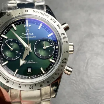Omega Speedmaster '57 332.10.41.51.10.001 Replica - Gruenes Zifferblatt Edelstahl
