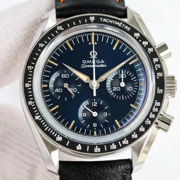 Omega Speedmaster 310.32.40.50.06.001 Replica - Blaues Zifferblatt Edelstahl