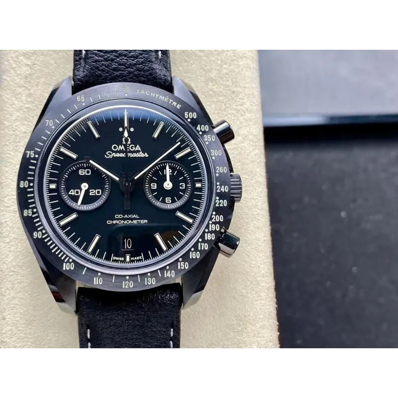 Omega Speedmaster Moonwatch 311.92.44.51.01.004 Replica - Schwarzes Zifferblatt