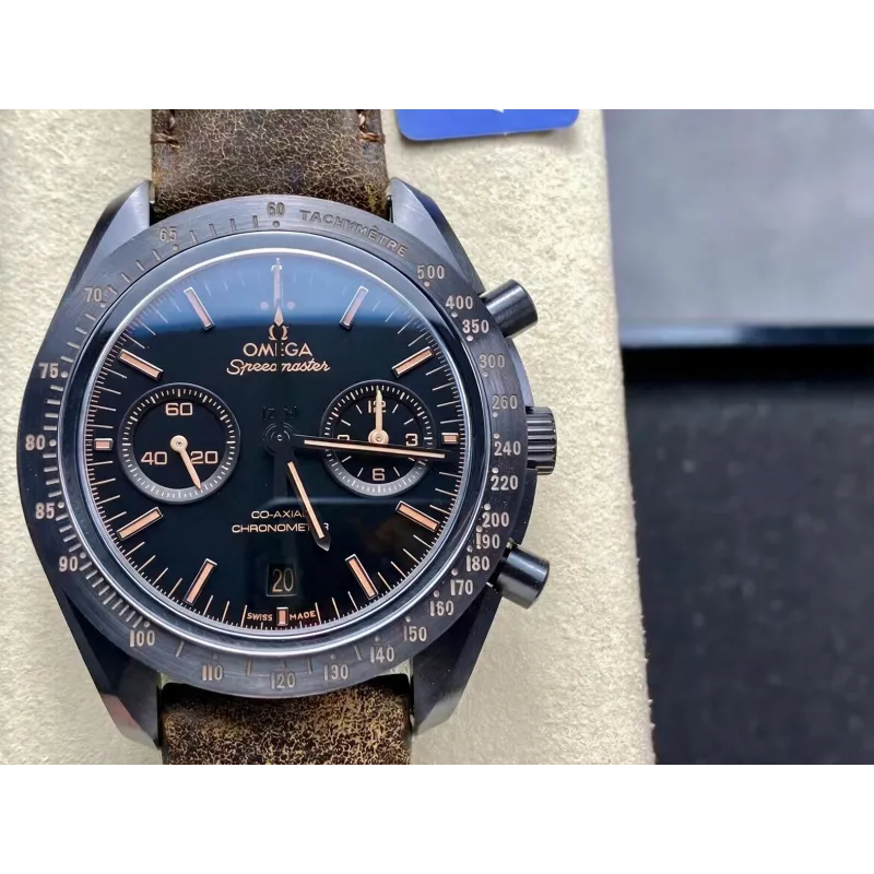 Omega Speedmaster Moonwatch 311.92.44.51.01.006 Replica - Schwarzes Zifferblatt