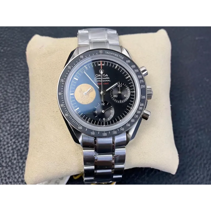Omega Speedmaster Moonwatch 311.90.42.30.01.001 Replica - Schwarzes Zifferblatt
