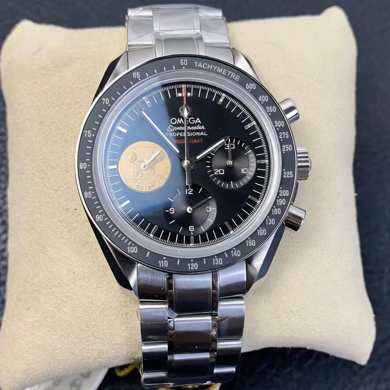 Omega Speedmaster Moonwatch 311.90.42.30.01.001 Replica - Schwarzes Zifferblatt