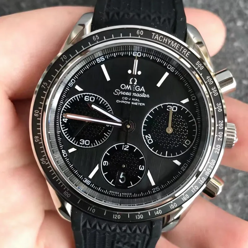Omega Speedmaster Racing Chronometer Chronograph 326.32.40.50.01.001 Replica - Schwarzes Zifferblatt
