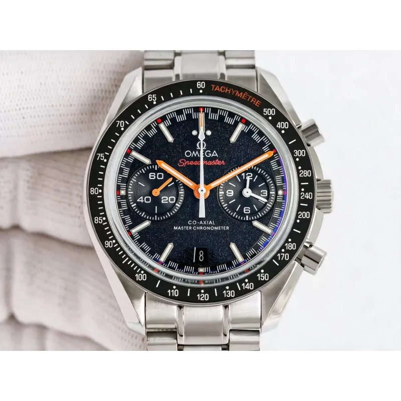 Omega Speedmaster 329.30.44.51.01.002 Replica - Schwarzes Zifferblatt Edelstahl