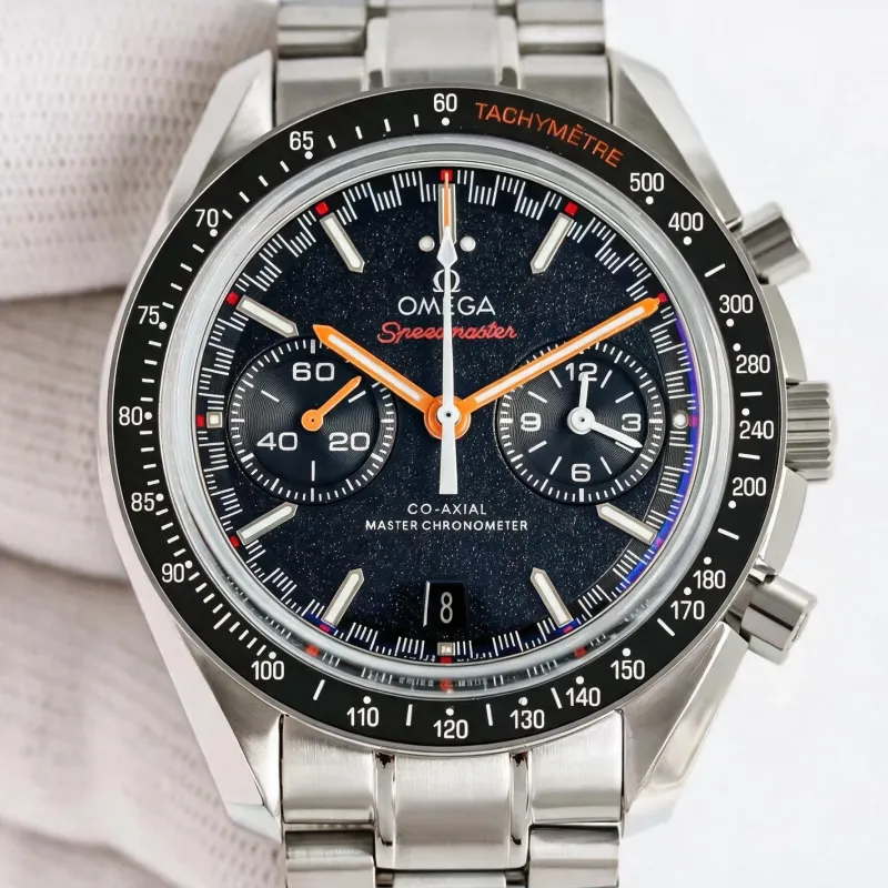 Omega Speedmaster 329.30.44.51.01.002 Replica - Schwarzes Zifferblatt Edelstahl