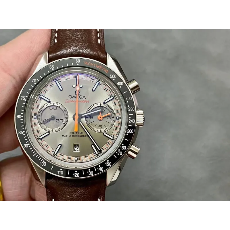 Omega Speedmaster Racing 329.32.44.51.06.001 Replica - Graues Zifferblatt Tachymeter-Luenette