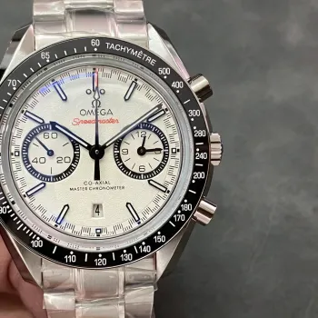 Omega Speedmaster Racing 310.30.42.50.02.001 Replica - Weisses Zifferblatt Edelstahl