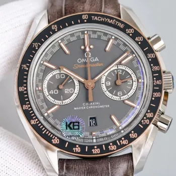 Omega Speedmaster Racing 329.23.44.51.06.001 Replica - Graues Zifferblatt Tachymeter-Luenette
