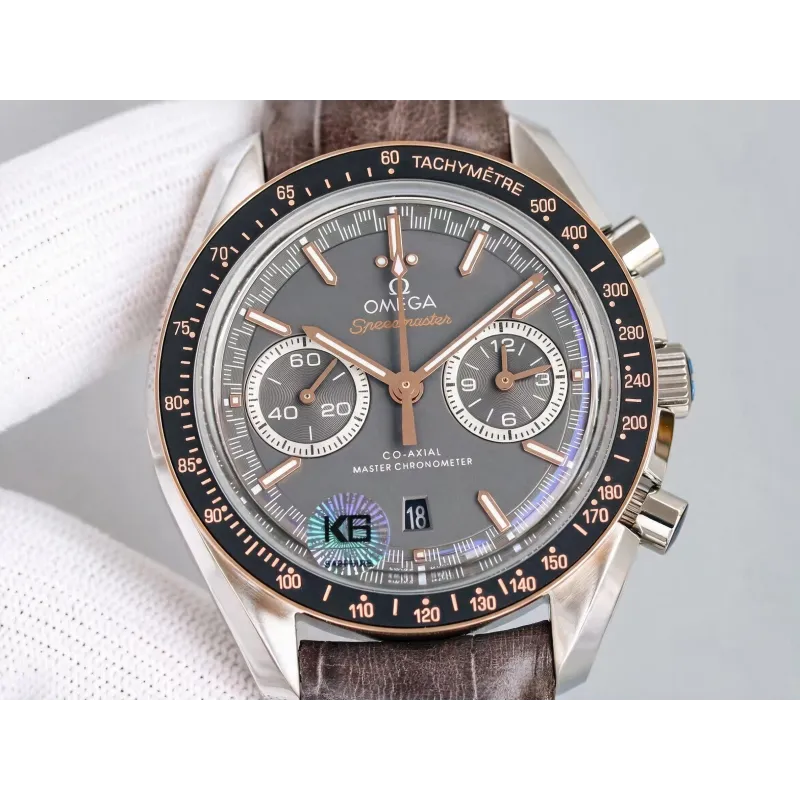 Omega Speedmaster Racing 329.23.44.51.06.001 Replica - Graues Zifferblatt Tachymeter-Luenette