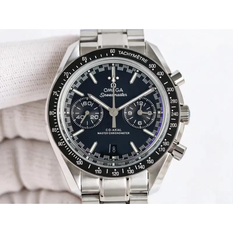 Omega Speedmaster 329.30.44.51.01.001 Replica - Schwarzes Zifferblatt Edelstahl