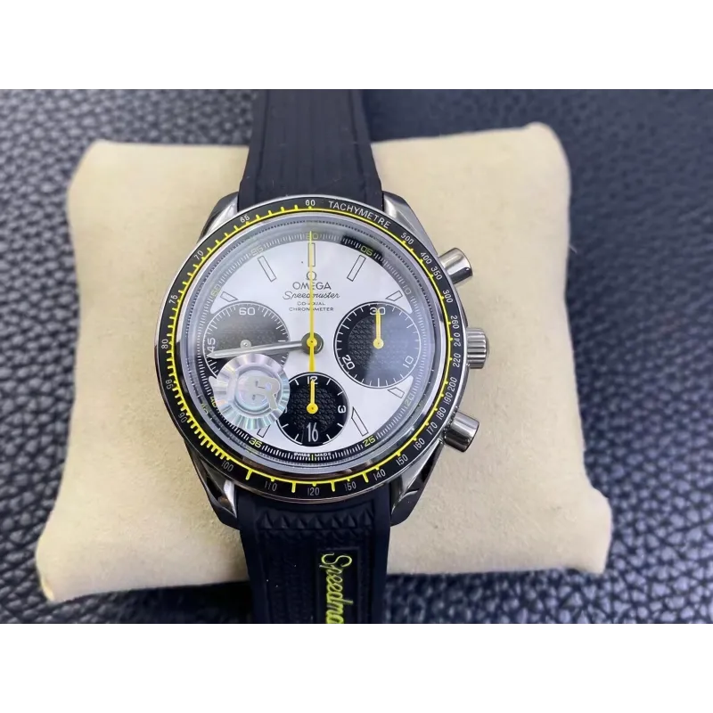 Omega Speedmaster Racing 326.32.40.50.04.001 Replica - Weisses Zifferblatt Edelstahl