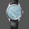 Rolex 1908 52506 Replica - Eisblaues Zifferblatt Geriffelte Luenette