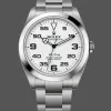 Rolex Air-King 126900 Replica - Weisses Zifferblatt Oyster-Armband