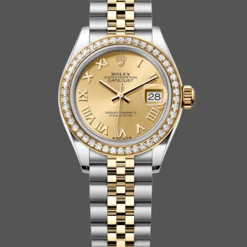 Rolex Datejust Damen 279383RBR Replica - Champagner Zifferblatt Diamantluenette