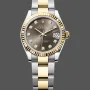 Rolex Datejust 31 Unisex 278273 Replica - Graues Zifferblatt Geriffelte Luenette