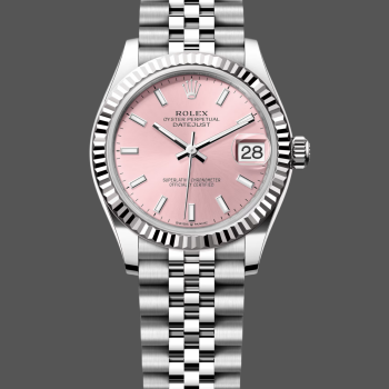 Rolex Datejust Damen 278274 Replica - Rosa Zifferblatt Geriffelte Luenette
