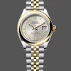 Rolex Lady-Datejust Unisex 279163 Replica - Silbernes Zifferblatt Jubilee-Armband