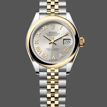 Rolex Lady-Datejust Unisex 279163 Replica - Silbernes Zifferblatt Jubilee-Armband