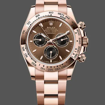 Rolex Cosmograph Daytona 126505 Replica - Schokoladenbraunes Zifferblatt Tachymeter-Luenette