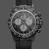 Rolex DiW Daytona All Carbon Graphite Replica - Schwarzes Zifferblatt Tachymeter-Luenette