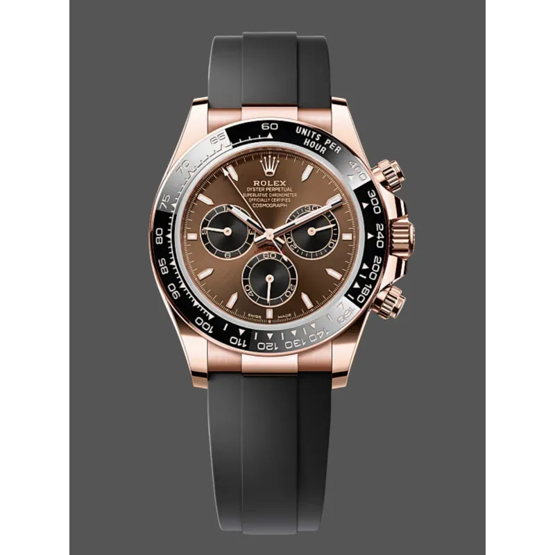 Rolex Cosmograph Daytona 126515LN Replica - Schokoladenbraunes Zifferblatt Tachymeter-Luenette