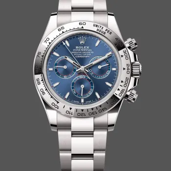 Rolex Cosmograph Daytona 126509 Replica - Blaues Zifferblatt Tachymeter-Luenette
