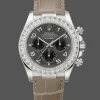 Rolex Daytona Diamond 116519 Replica - Rhodium-Zifferblatt Diamantluenette