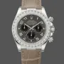 Rolex Daytona Diamond 116519 Replica - Rhodium-Zifferblatt Diamantluenette