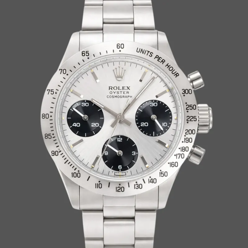 Rolex Daytona Paul Newman 6239 Replica - Silbernes Zifferblatt Oyster-Armband