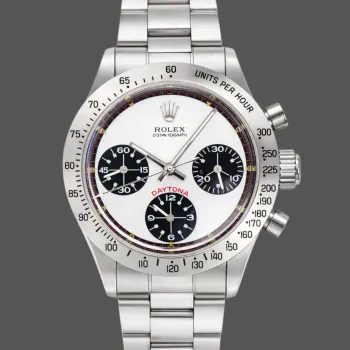 Rolex Daytona Vintage Unisex Paul Newman 6239 Replica - Schwarzes Zifferblatt Tachymeter-Luenette