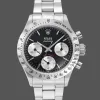 Rolex Daytona Paul Newman 6265 Replica - Schwarzes Zifferblatt Oyster-Armband