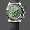 Rolex Daytona Platona 126506 Replica - Gruenes Zifferblatt Edelstahl