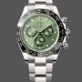 Rolex Daytona Platona 126506 Replica - Gruenes Zifferblatt Oyster-Armband