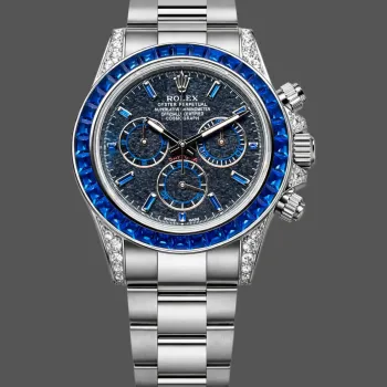 Rolex Daytona 126599TSA Replica - Silbernes Zifferblatt Diamantluenette