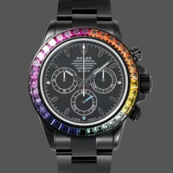 Rolex Daytona 116520 Replica - Schwarzes Zifferblatt Oyster-Armband