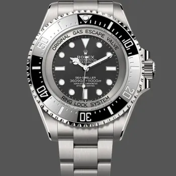 Rolex Deepsea 126067 Replica - Schwarzes Zifferblatt Oyster-Armband