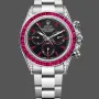 Rolex Cosmograph Daytona Ruby Bezel 126599TRU Replica - Schwarzes Zifferblatt Oyster-Armband