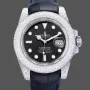 Rolex Submariner Hulk 116610 Replica - Schwarzes Zifferblatt Diamantluenette