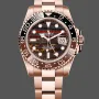 Rolex GMT-Master II Root Beer 126715CHNR Replica - Tiger Iron Oyster-Armband