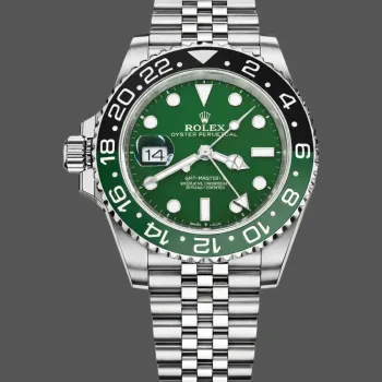Rolex GMT-Master II 126729VTNR Replica - Gruenes Zifferblatt Jubilee-Armband
